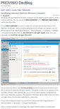 Mobile Screenshot of devblog.provisio.com